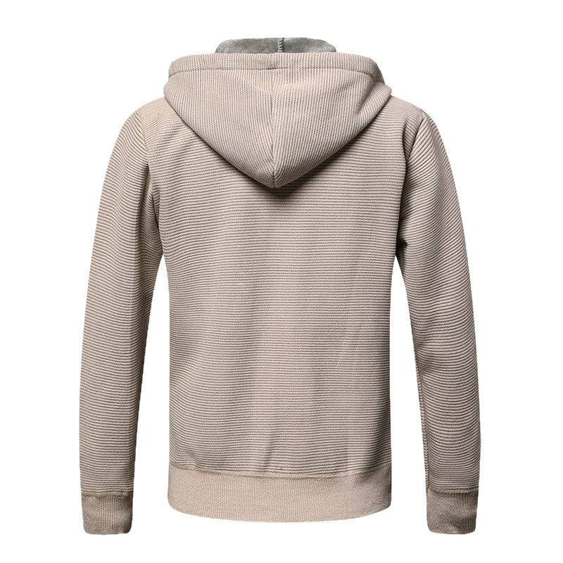 Hooded jacket for men, lined, offering great comfort and a clever design Lune London