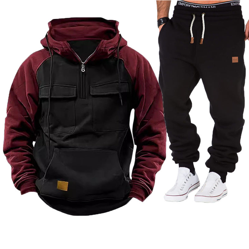 Functional sweater for men with practical pockets Lune London