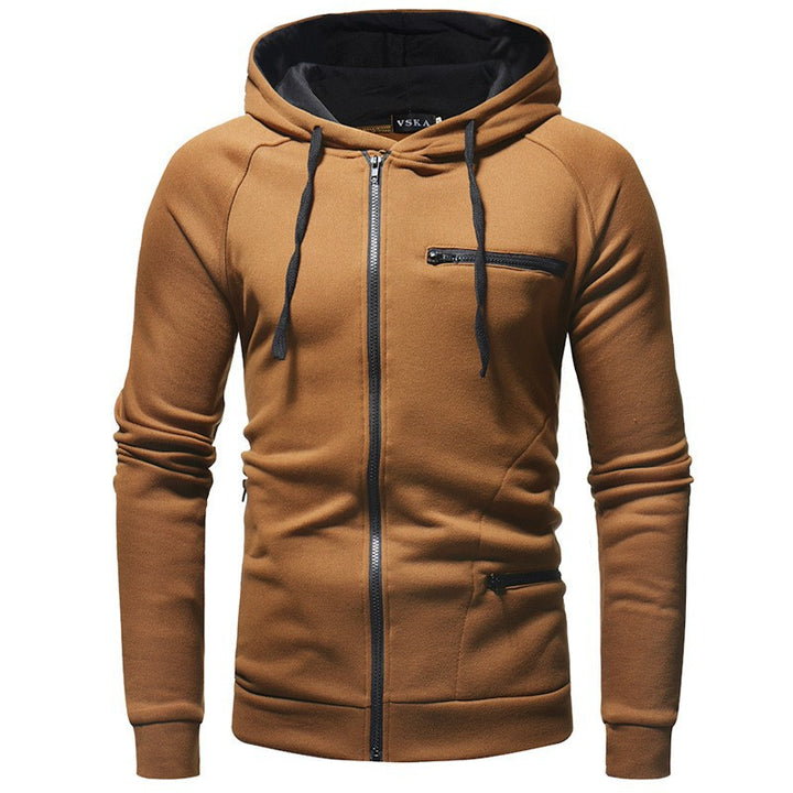 Men's Hoodie with functional zip pockets Lune London
