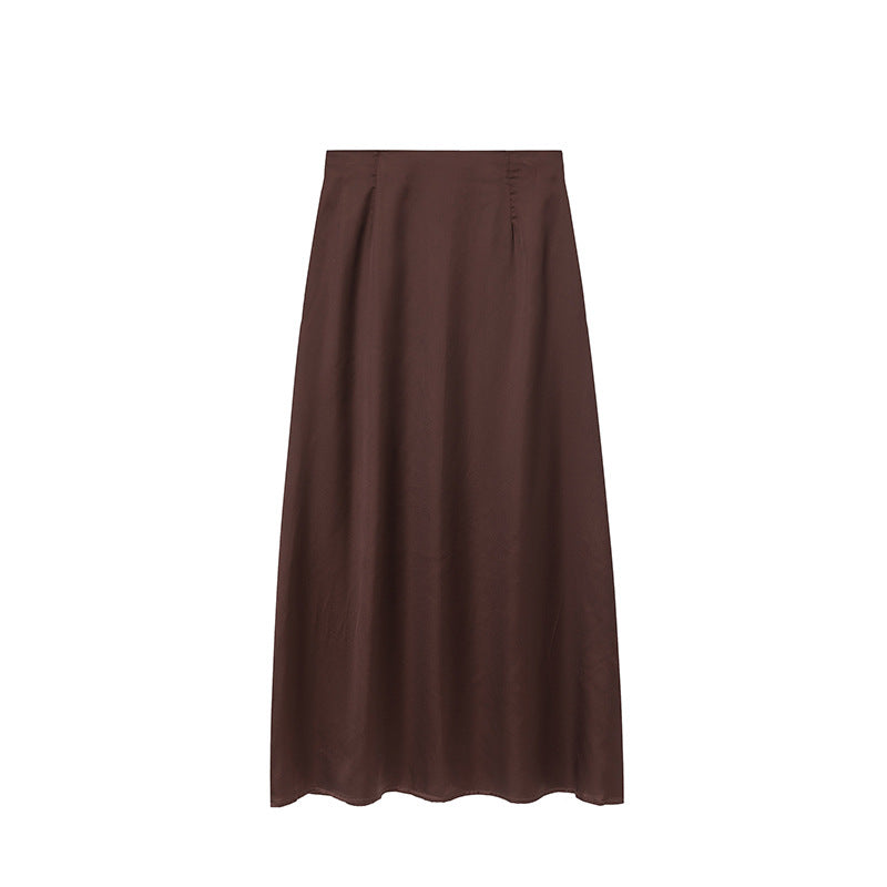 Elegant midi skirt Lune London for women