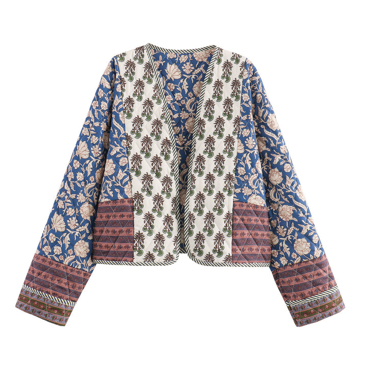 Ladies patchwork coat Lune London