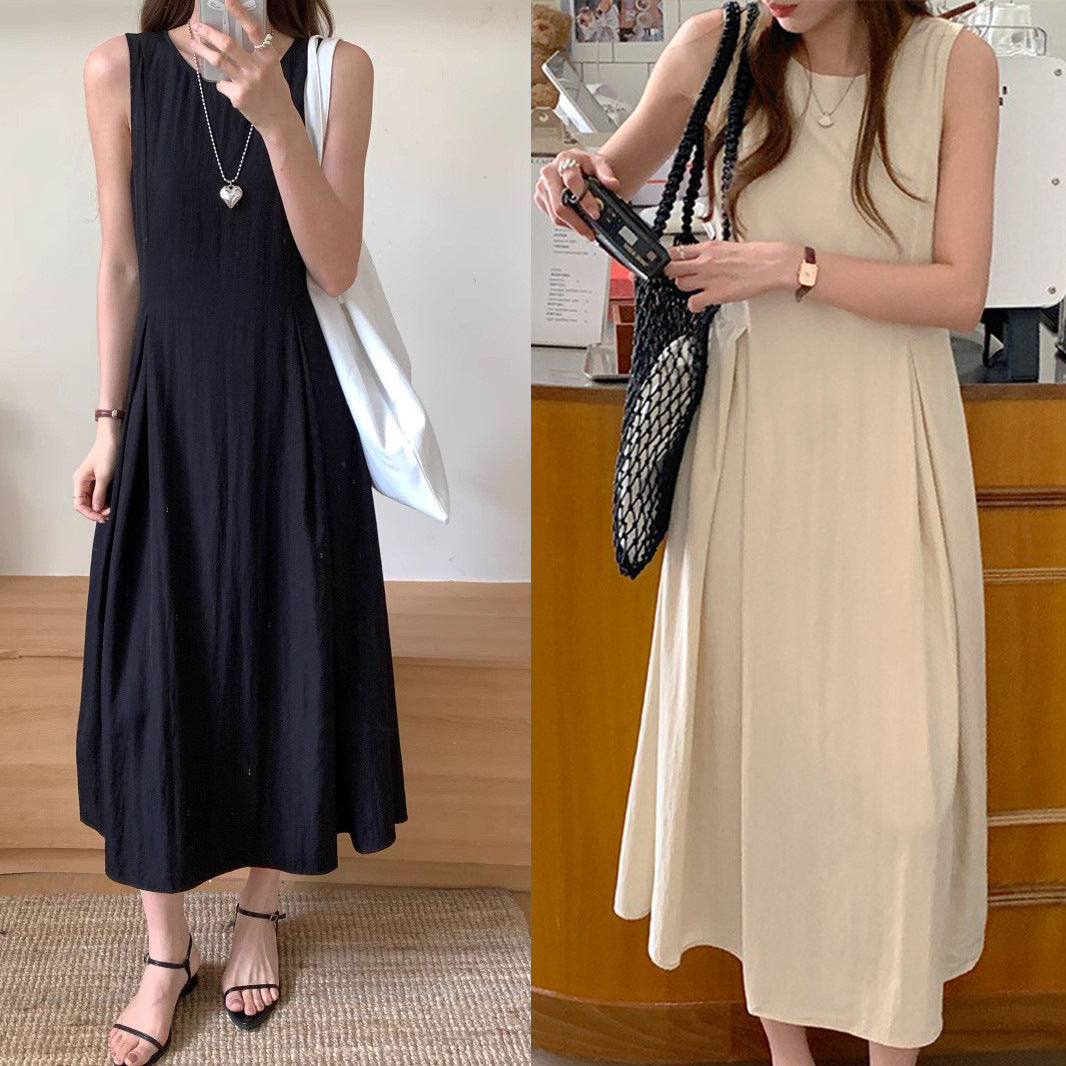 Lune London Sleeveless A-Line Maxi Dress for Women