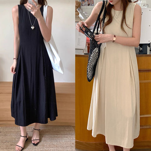 Lune London Sleeveless A-Line Maxi Dress for Women