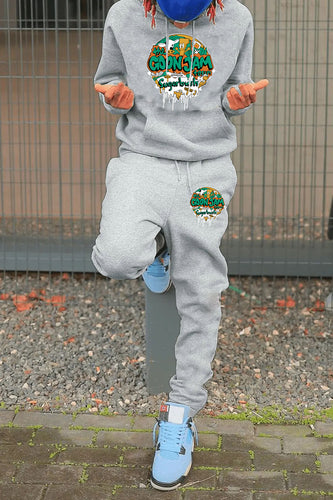Women's Hoodie and Jogging Set with Creative Graphic Design Lune London