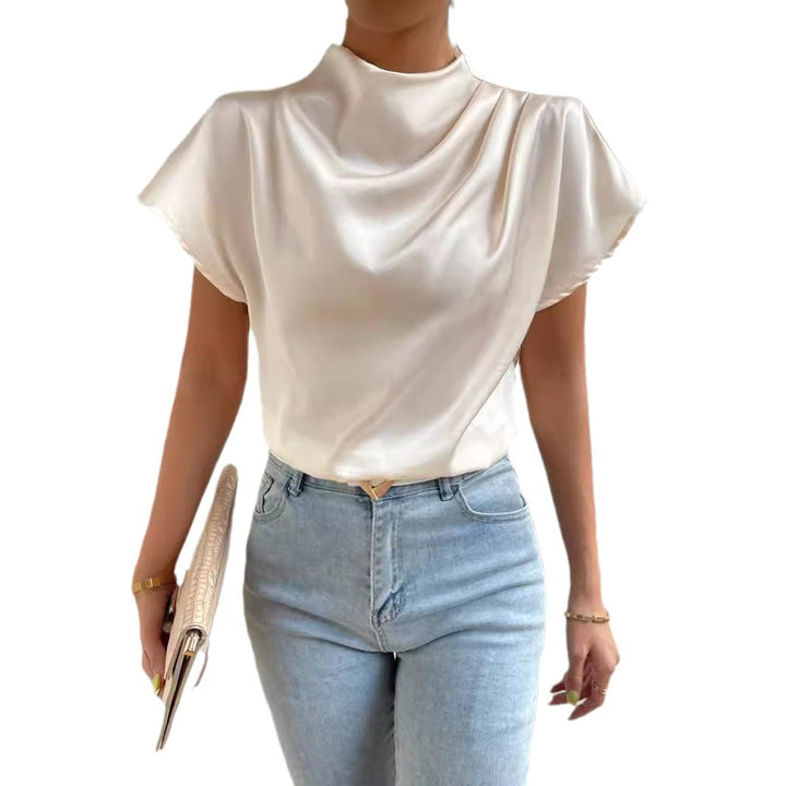 Ladies Satin Blouse Modique Lune London