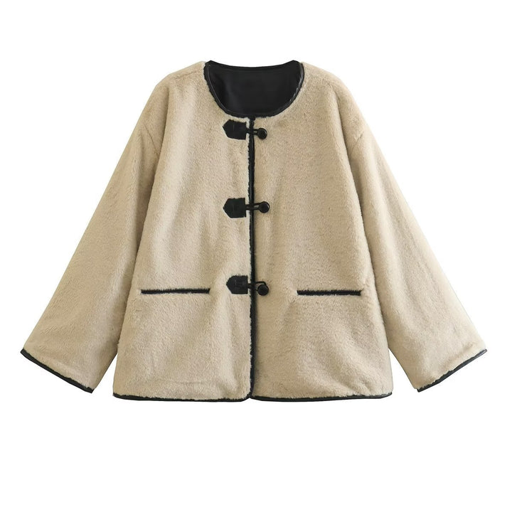 Veste en polaire confortable pour femmes avec poches pratiques Chic & Stil