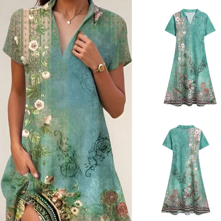 Lune London short night dress with short sleeves