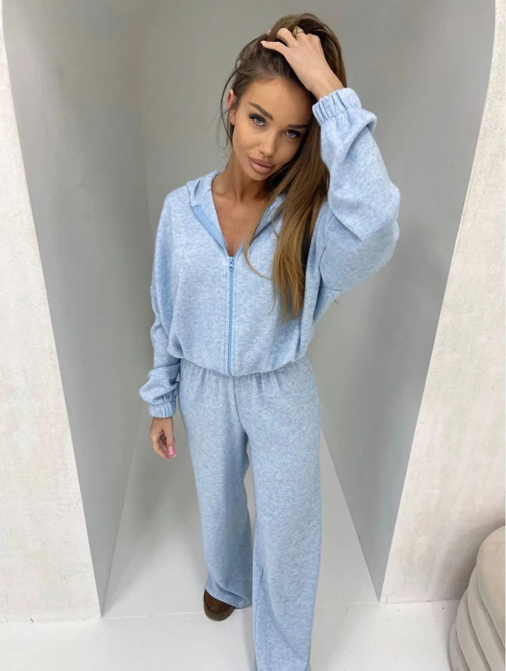 Ladies luxurious hooded sweatshirt costume Lune London