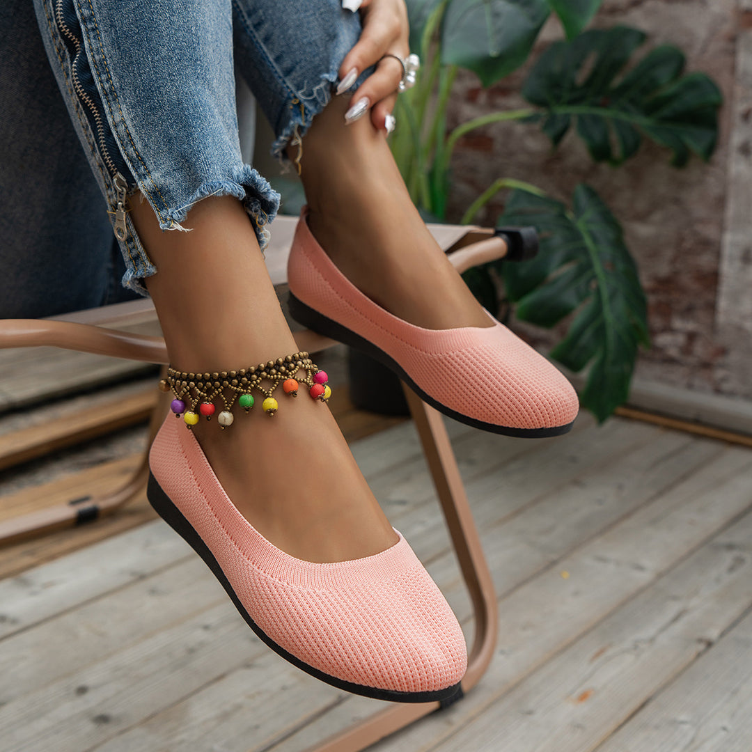 Elegant and comfortable ballerinas for ladies with breathable upper Lune London