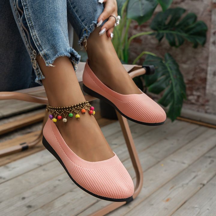 Elegant and comfortable ballerinas for ladies with breathable upper Lune London