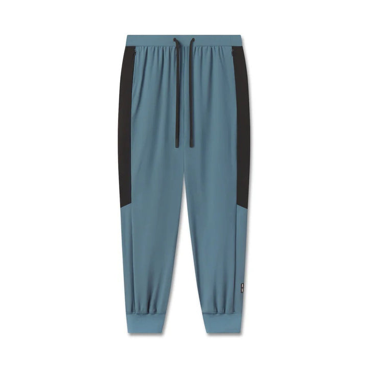 Men's athletic training pants with chic side contrast panels
