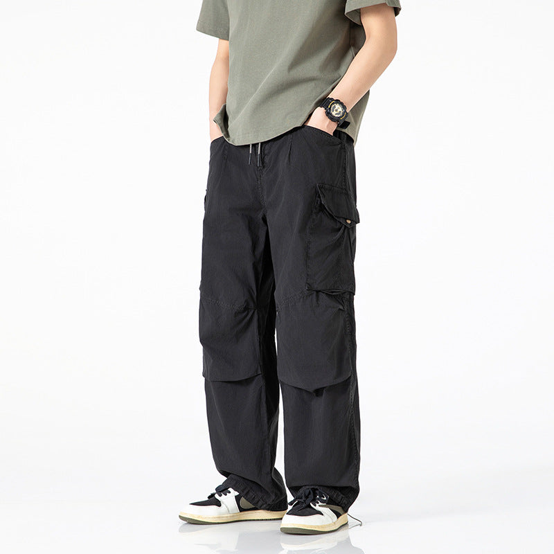 Pantalon cargo multifonctionnel pour hommes avec poches latérales pratiques Lune London