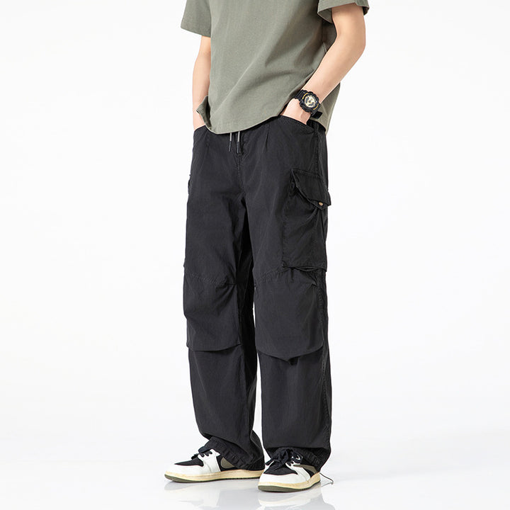 Pantalon cargo multifonctionnel pour hommes avec poches latérales pratiques Lune London