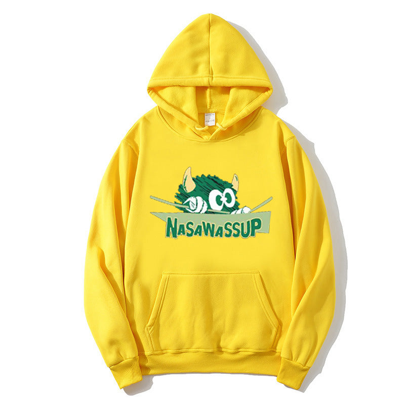 Women's hoodie with playful motif Chic & Stil
