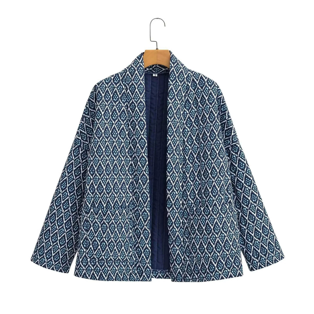 Kimono jacket for women with elegant pattern and casual fit Lune London