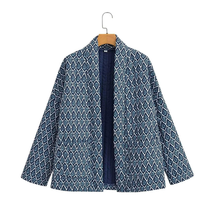 Kimono jacket for women with elegant pattern and casual fit Lune London
