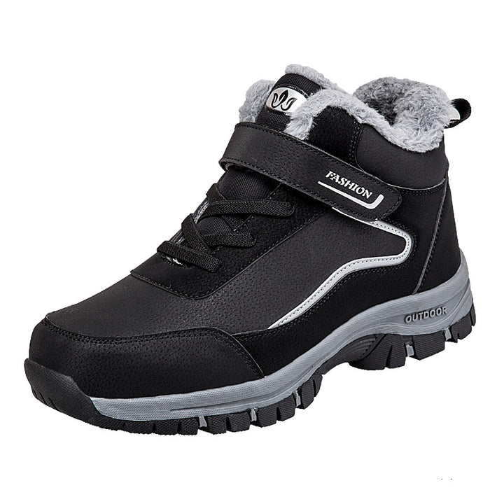 Women outdoor hiking shoes warm padded with adjustable Velcro closure Lune London