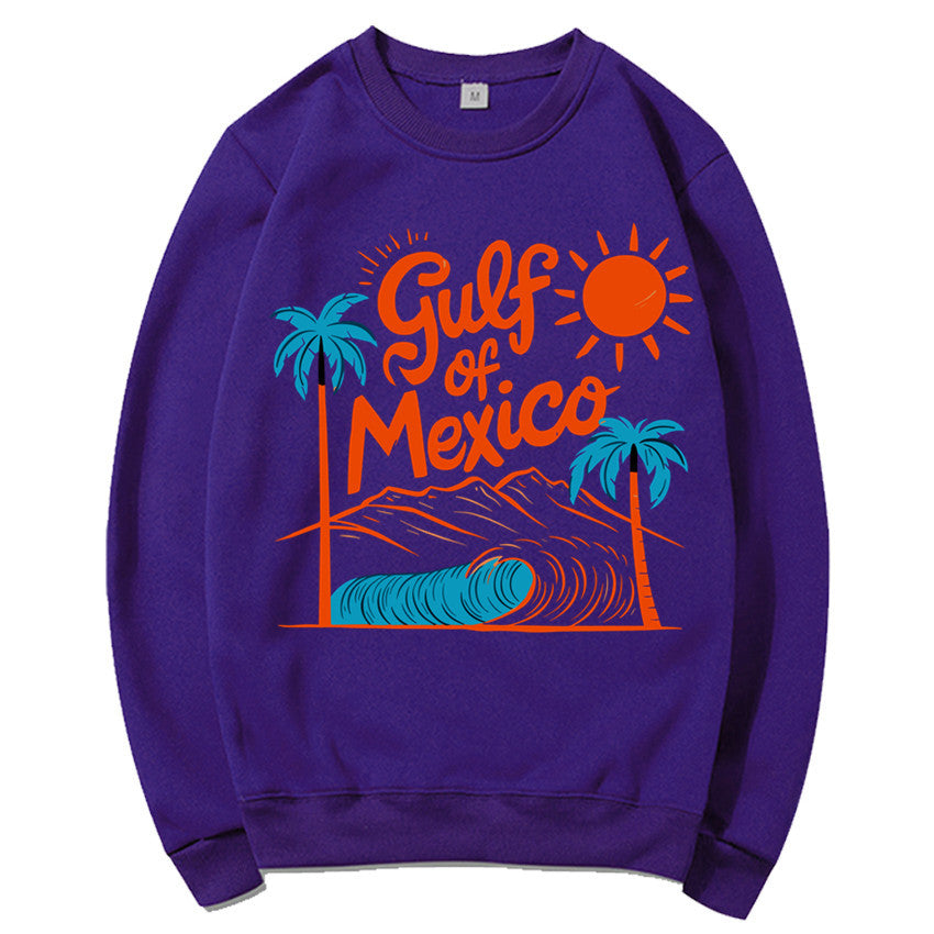Sweatshirt femme avec design graphique maritime et coupe décontractée Chic & Stil