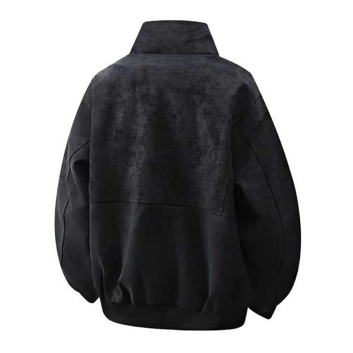 Designer women's transition jacket with high collar and practical zip pockets Lune London