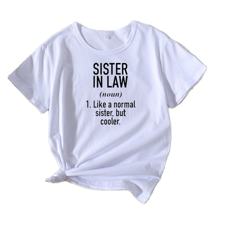 Women Chic and Stylish Graphic T-shirt Relaxed Fit Stepdaughter