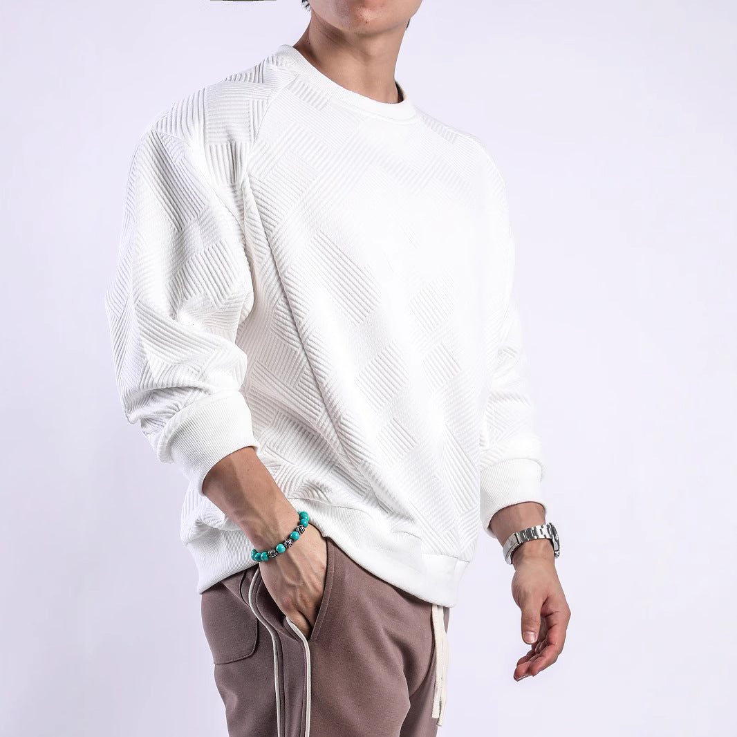 Women's sweater with an innovative structure design and a breathable cotton blend Lune London