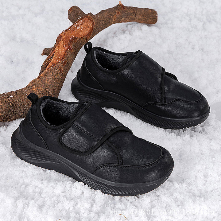 Ladies Comfortable Shoes for Everyday Life with Innovative Velcro Closure and Cozy Inner Lining Lune London