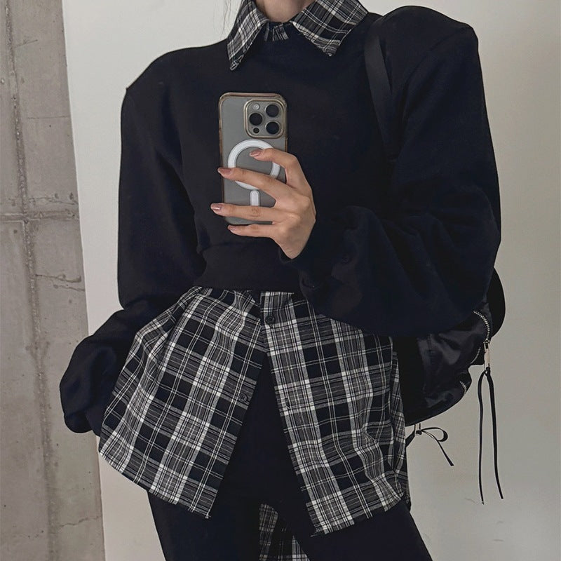 Women's Cozy Cropped Sweater Chic & Stil