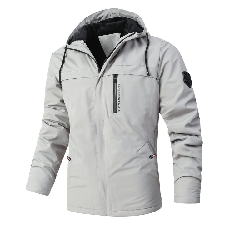 Waterproof and insulated jacket for men with soft inner lining Lune London
