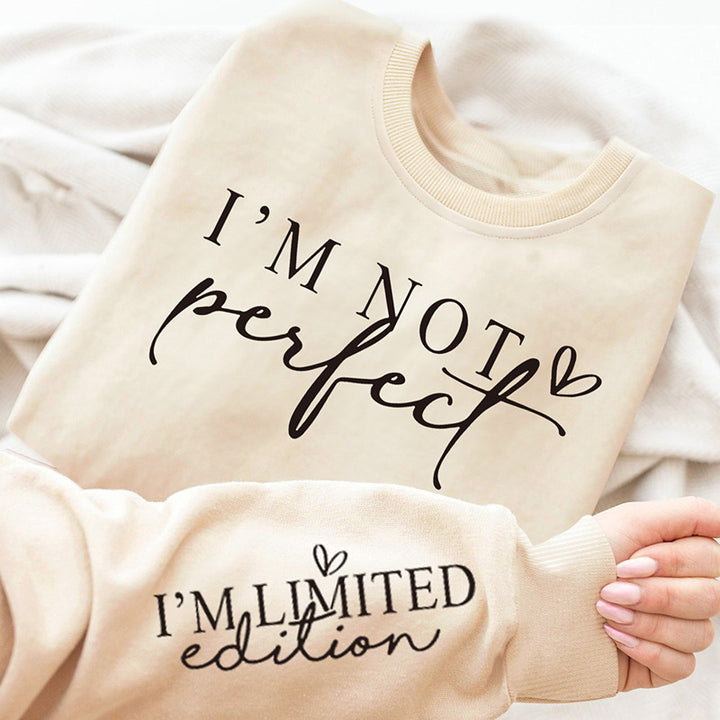 Women's Oversized Sweatshirt with Unique Statement Print Lune London