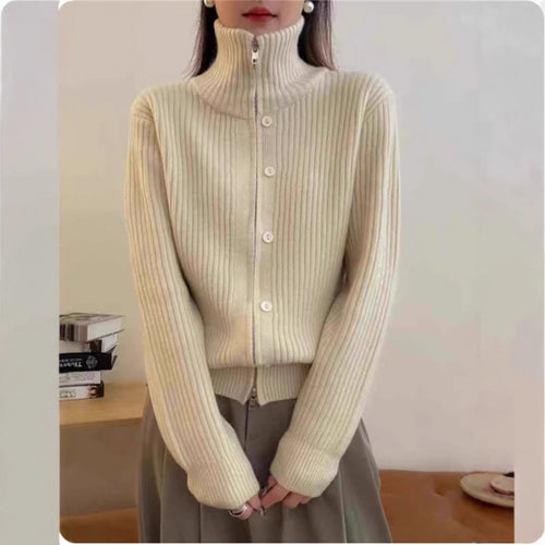 Pull en maille côtelée de haute qualité pour femmes avec design élégant Chic & Stil