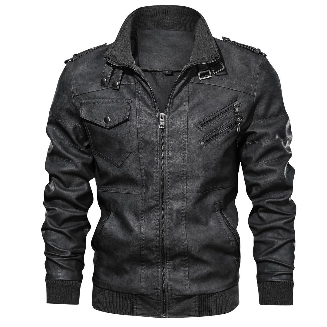 Lune London Faux Leather Jacket for Men