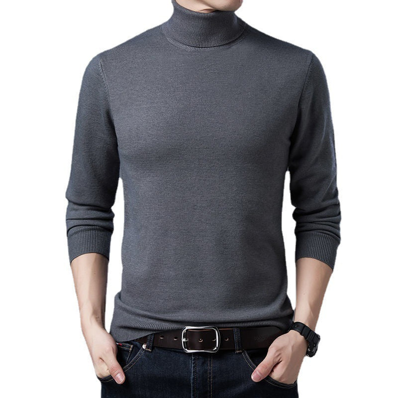 High-quality wool turtleneck sweater for men Lune London