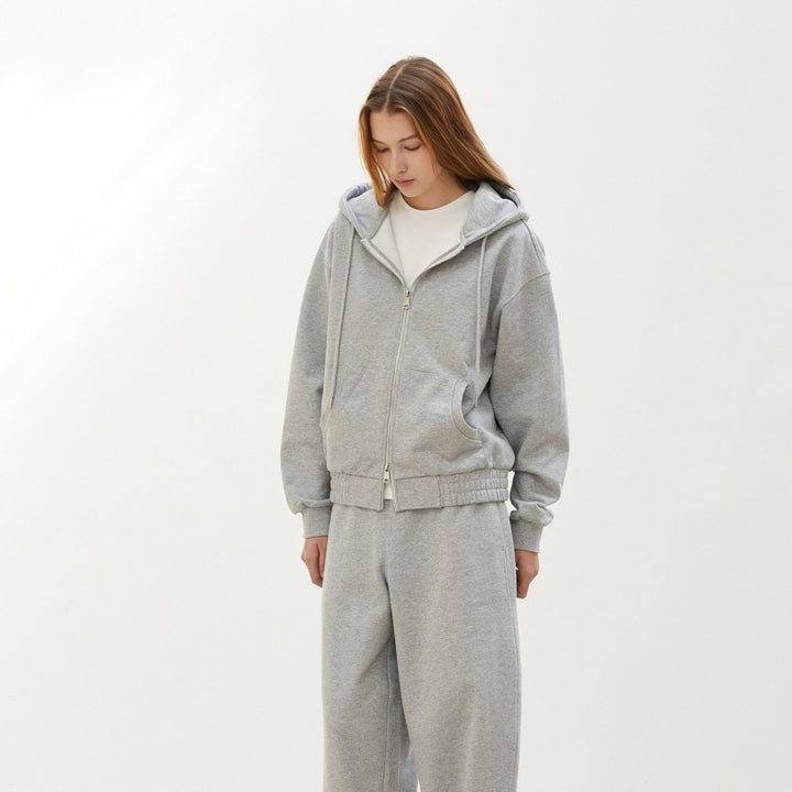 Veste à capuche zippée décontractée pour femmes Chic & Stil