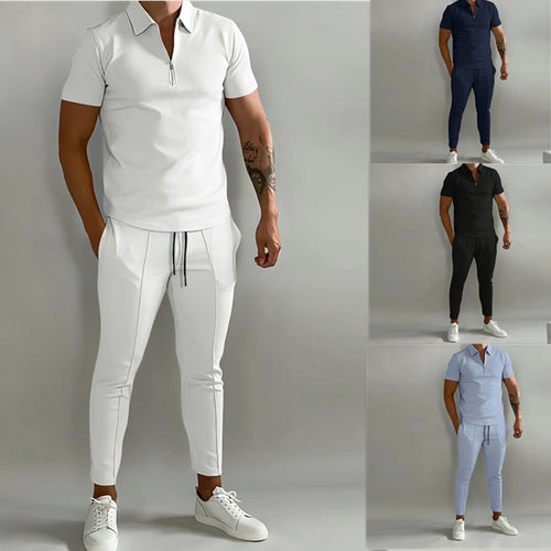 Men's modern zip performance set Lune London