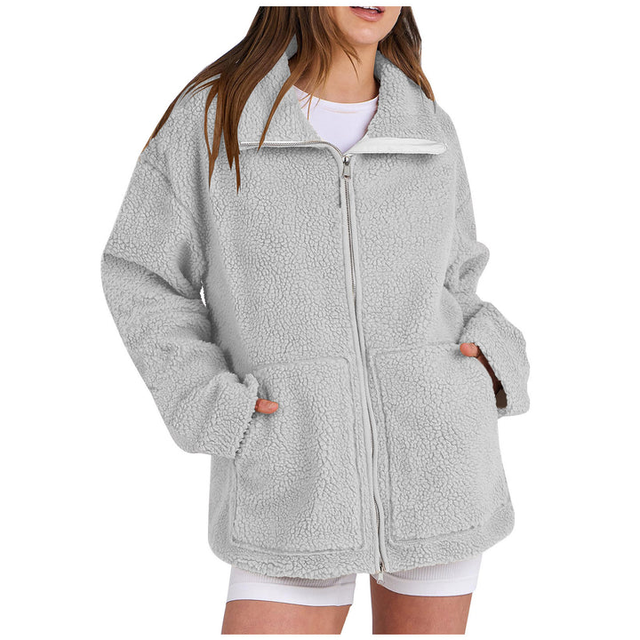 Ladies Comfortable Chic Fleece Sweatshirt