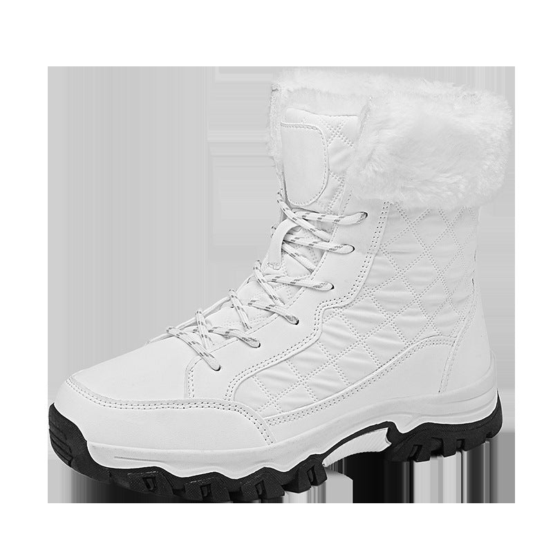 Winter hiking boots for women with warm fleece lining and non-slip sole Lune London