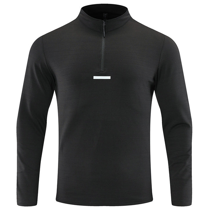 Functional pullover for women with high collar and half-zip Lune London