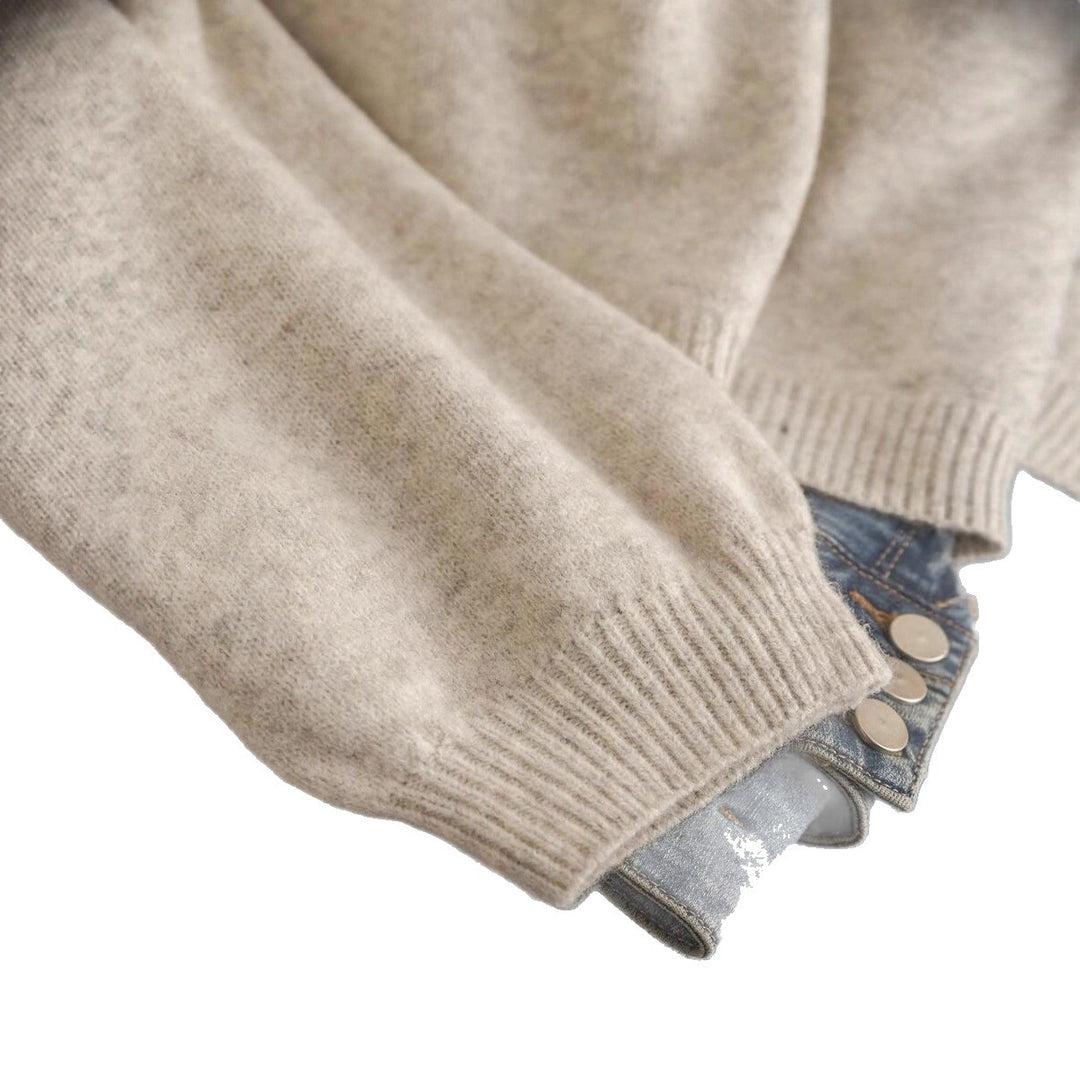Ladies Chic V Neck Sweater
