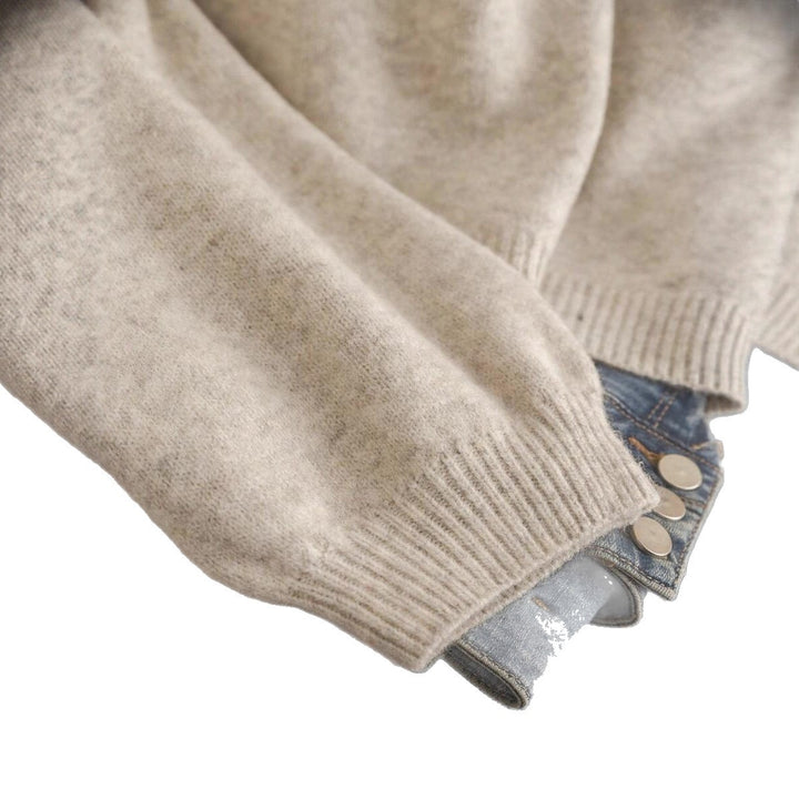 Ladies Chic V Neck Sweater