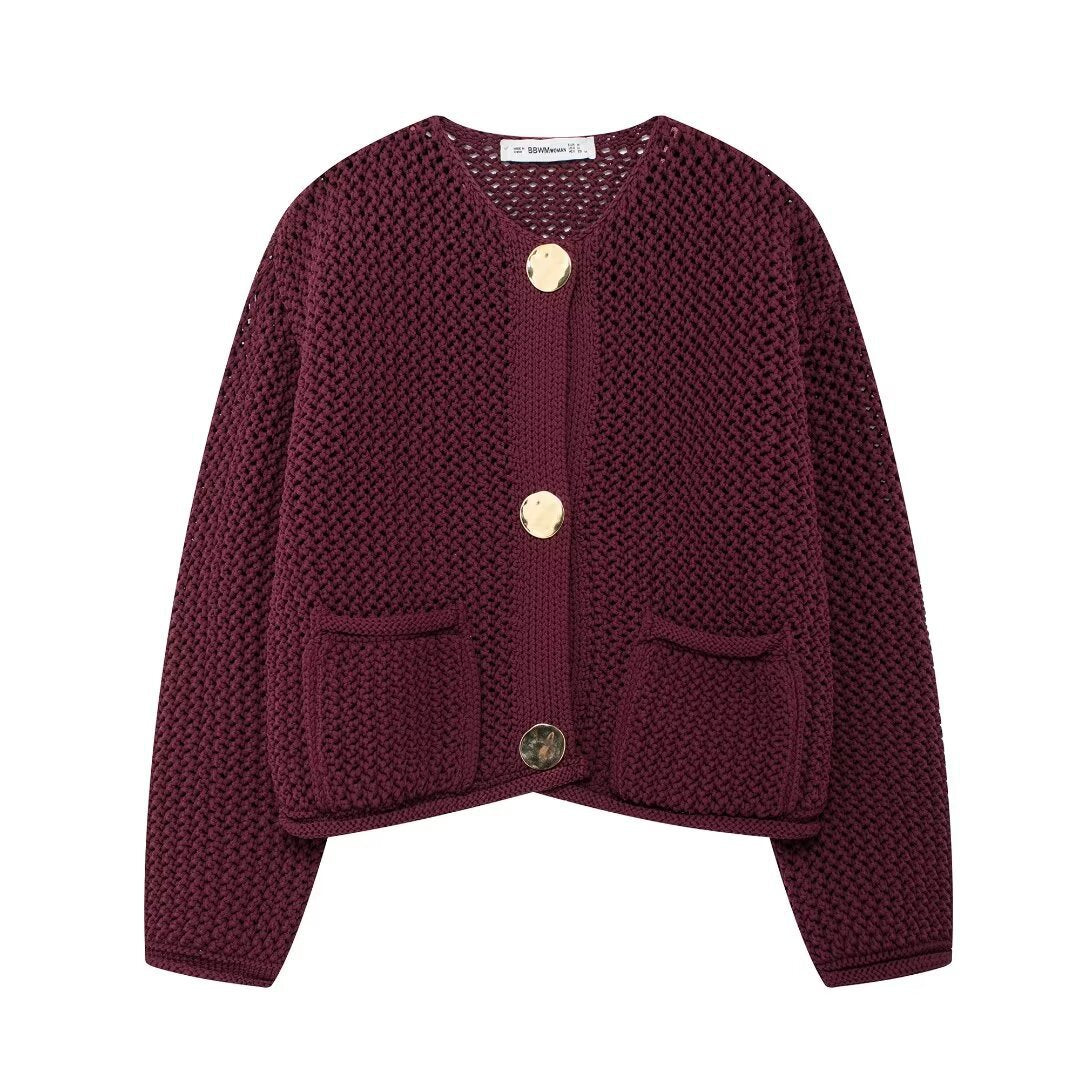 Ladies knitted vest Lune London