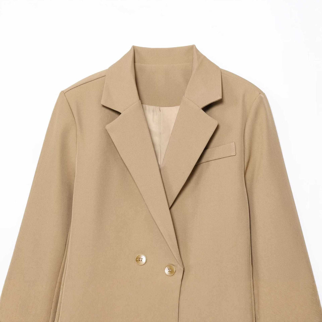 Elegant double-breasted blazer jacket for women Lune London