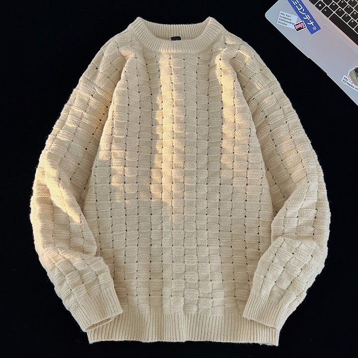 Thick knitted sweater for women with a modern design Lune London