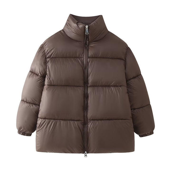 Ladies down jacket with modern design Lune London