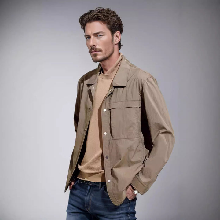 Chic and Stylish Utility Jacket for Men