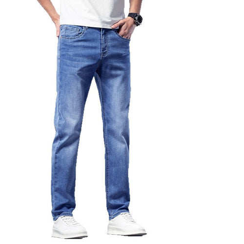 Slim-Fit Jeans for men with relaxed fit and elastic waist Lune London
