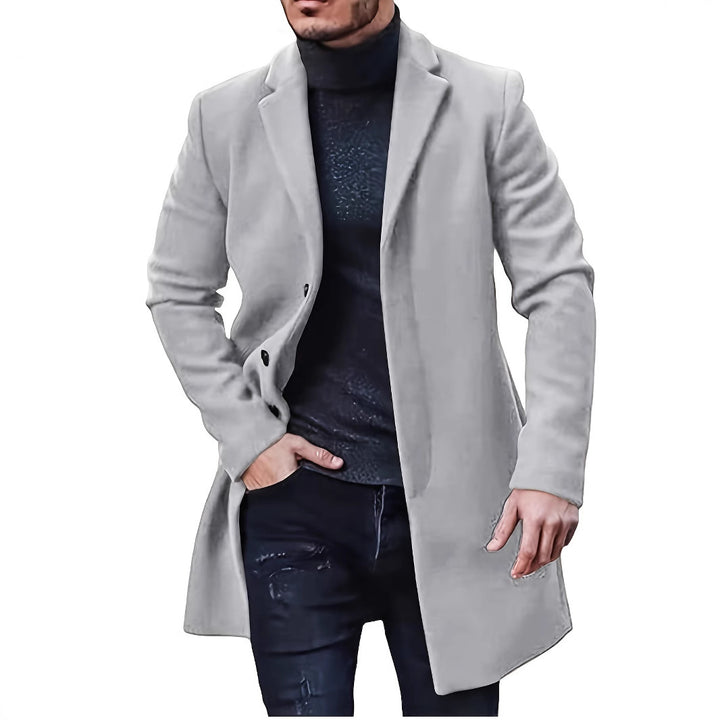 Elegant coat for men with classic lapel Lune London