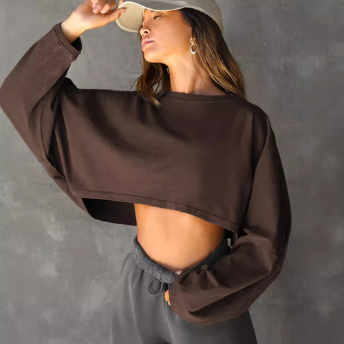 Women's casual crop sweater Lune London