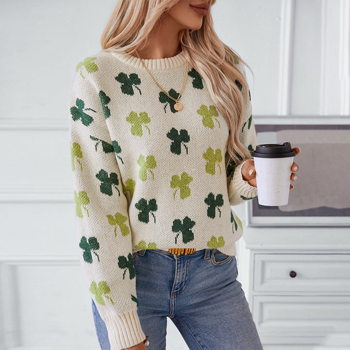 Lune London patterned women's sweater