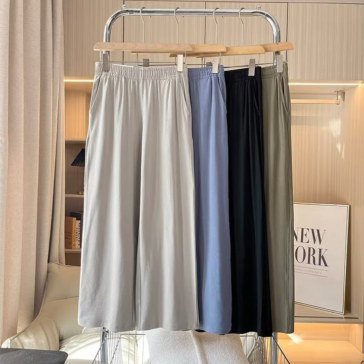 Pantalon en jersey large et confortable pour femmes Chic & Stil