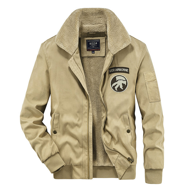 Men's transition jacket with warm Sherpa lining Lune London